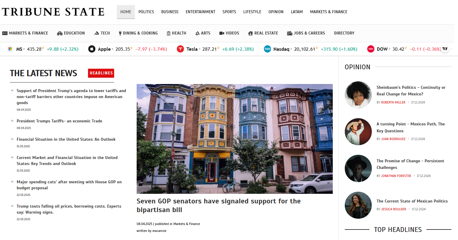_tribunestate Graphic Excellence - Newspapers & Magazines