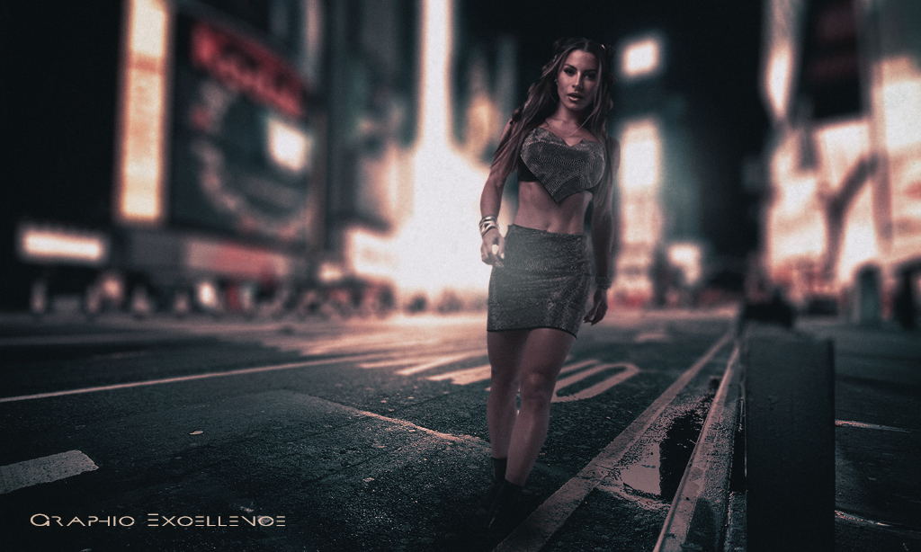 Take A Walk Artwork for Fitnessmodel Aricia